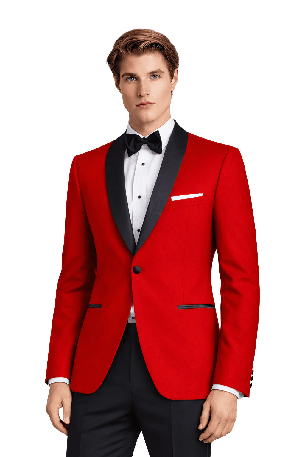 Red London Tuxedo Jacket