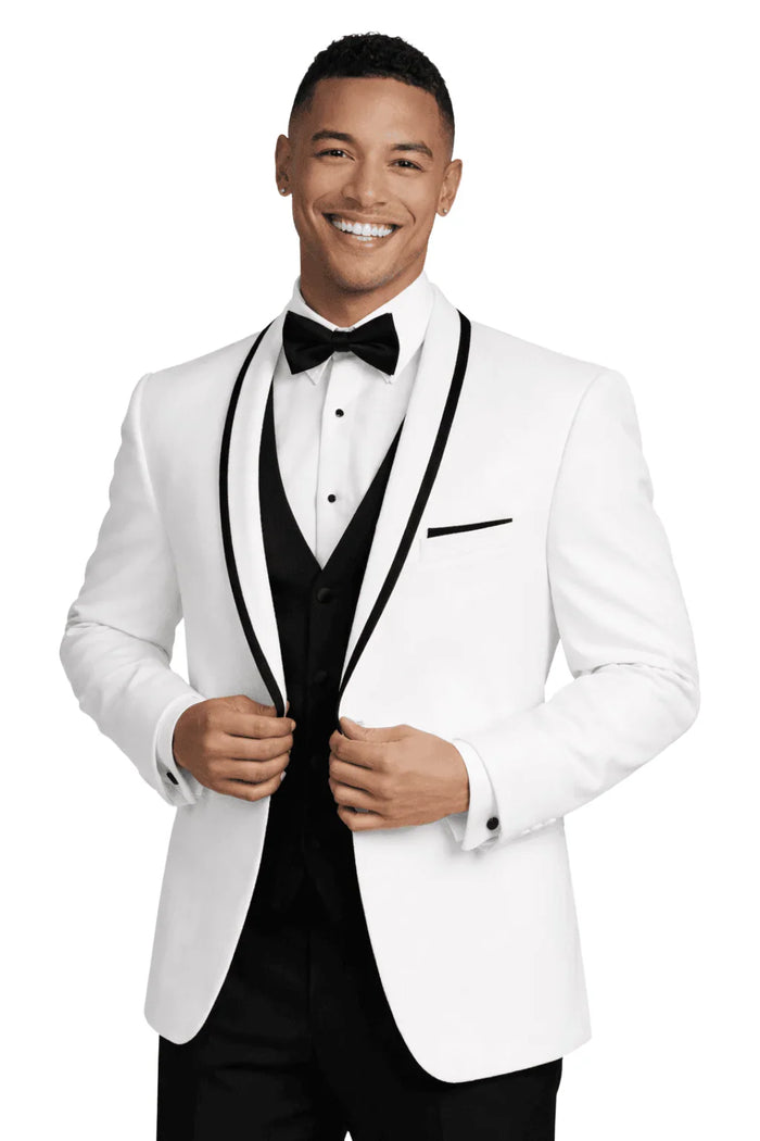 White Waverly Tuxedo