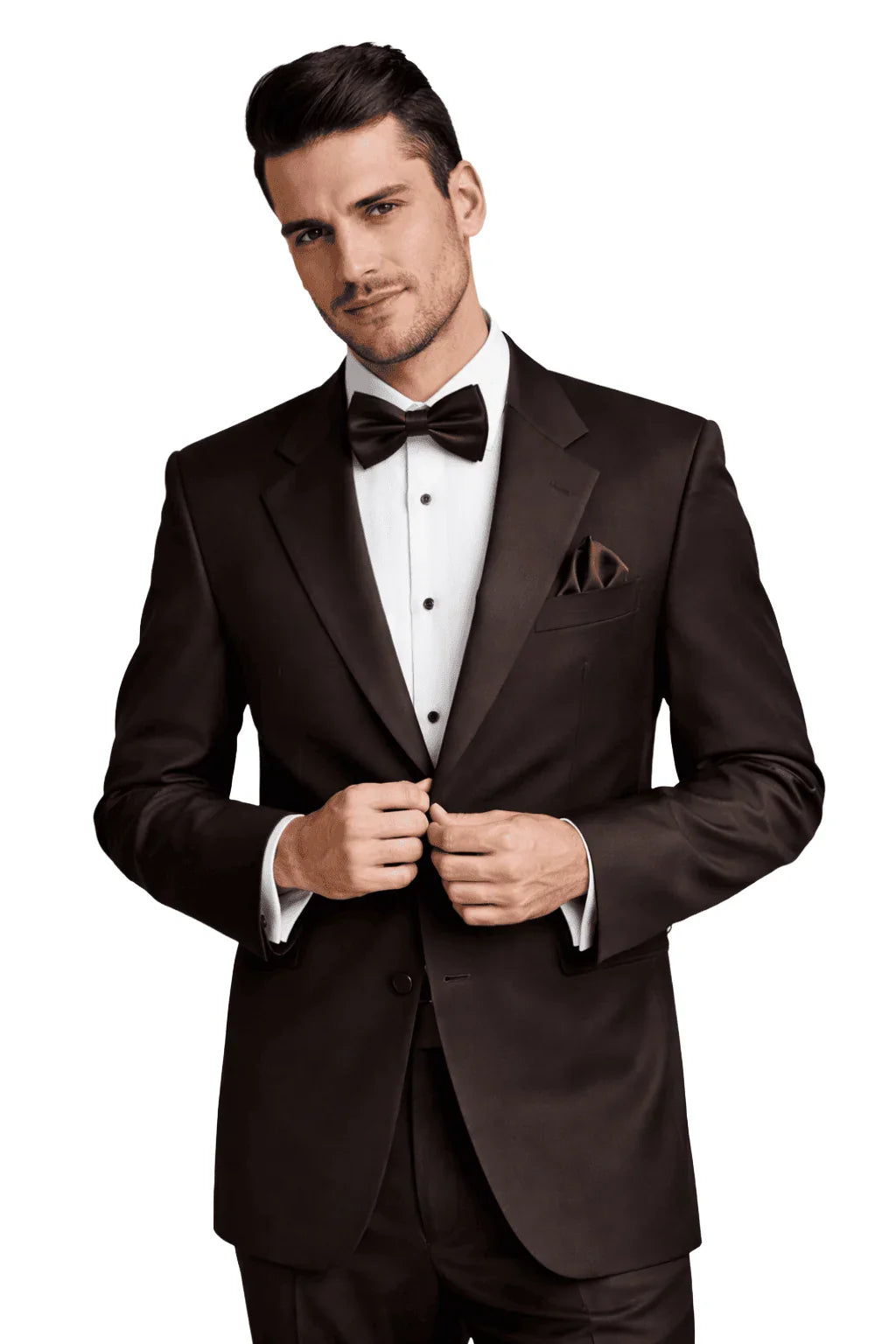 Chocolate Tuscany Tuxedo Jacket