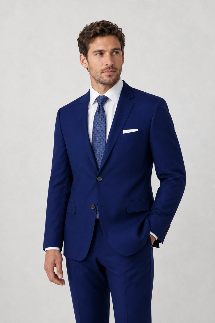 Cobalt Blue Suit