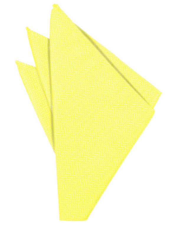 Sunbeam Herringbone Pocket Square