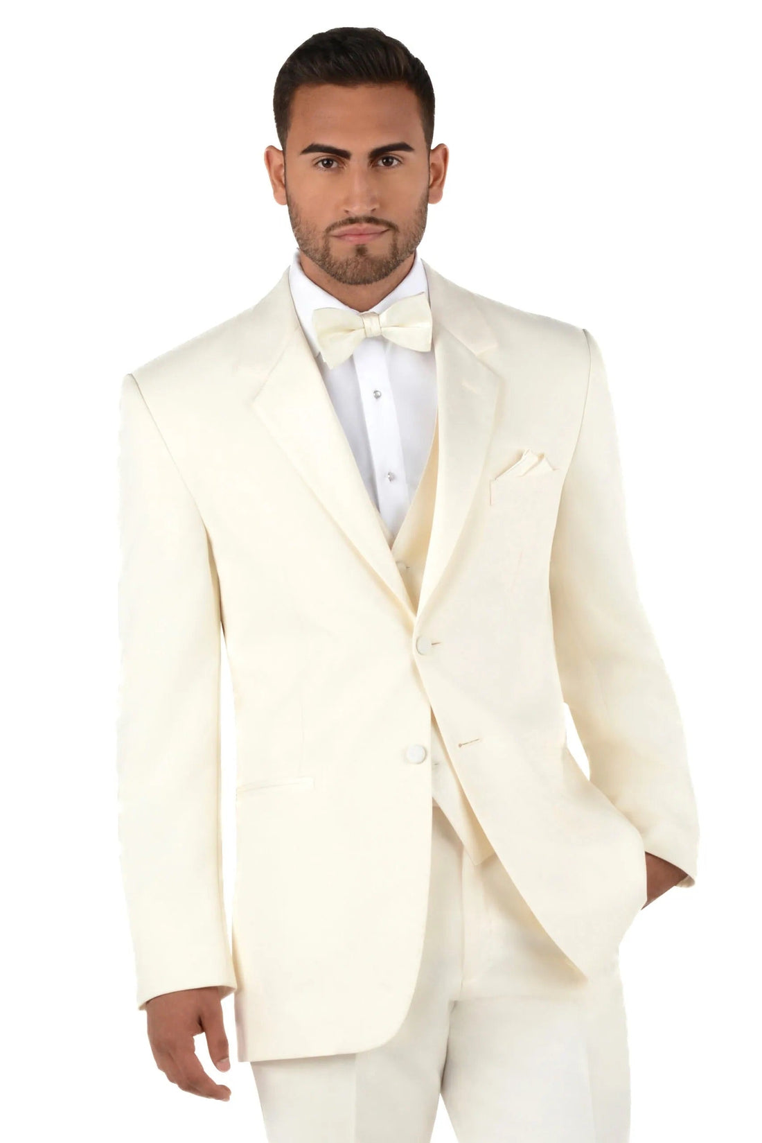 Ivory Roma Tuxedo Jacket