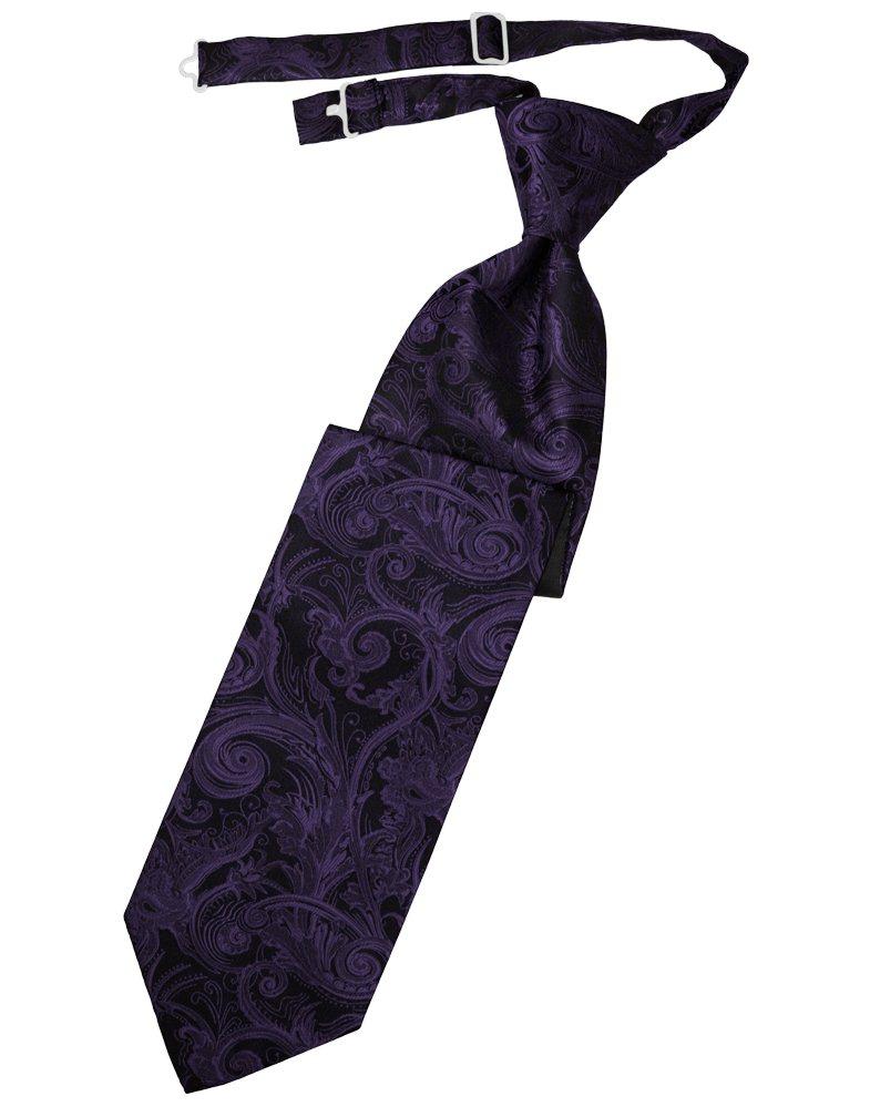 Amethyst Tapestry Long Tie