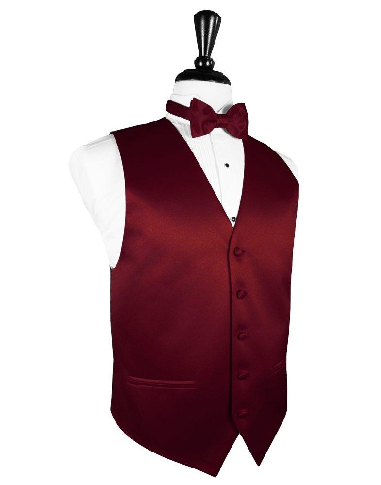 Apple Solid Satin Vest