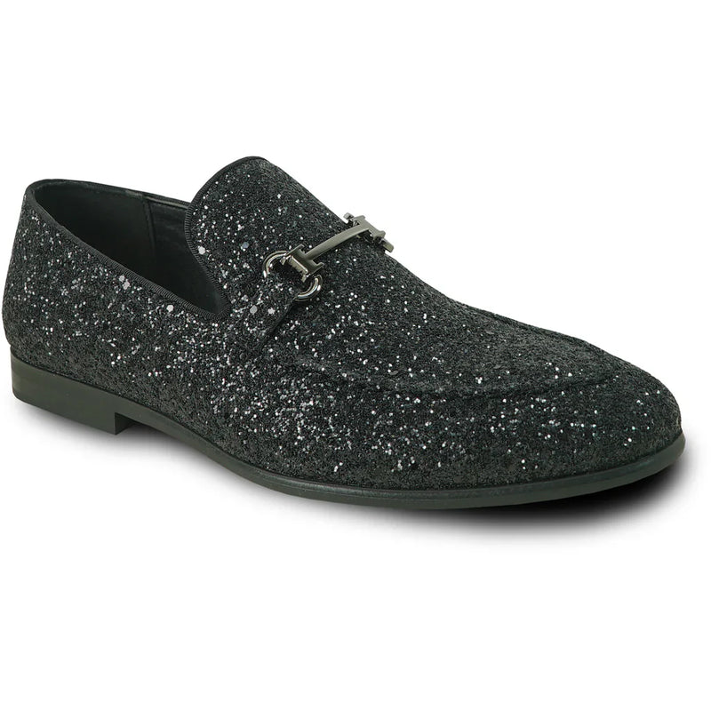 Black Sparkle Loafer
