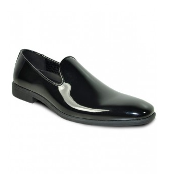 Black Gloss Slip-On