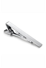 Gloss Silver Tie Bar