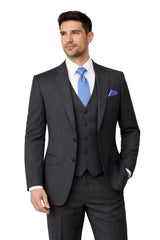 Steel Gray Suit