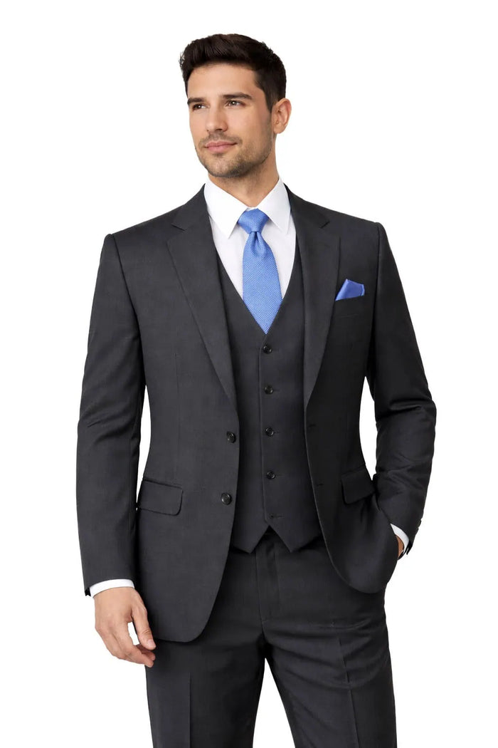 Steel Gray Suit