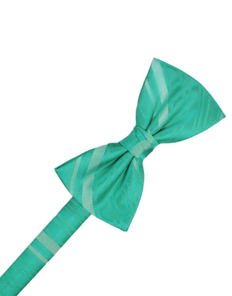 Mermaid Striped Satin Bowtie