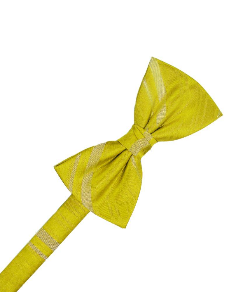 Willow Striped Satin Bowtie