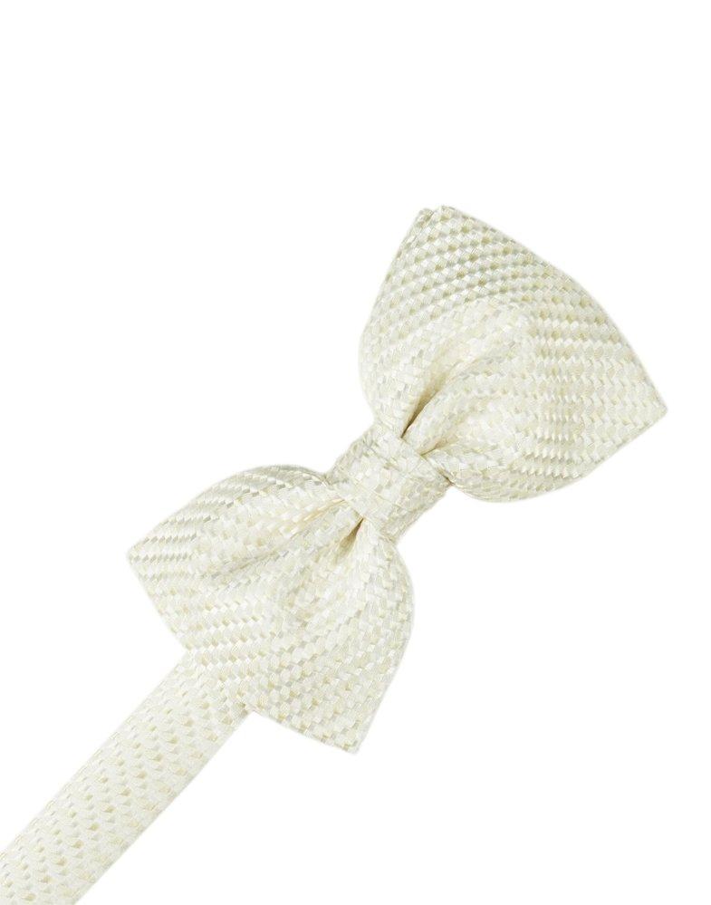 Ivory Venetian Bowtie