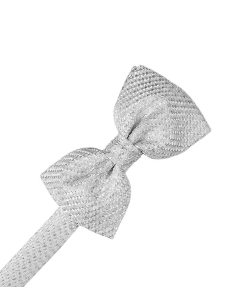 Silver Venetian Bowtie