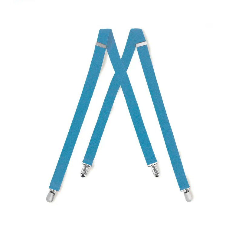 Caribbean Blue Suspenders
