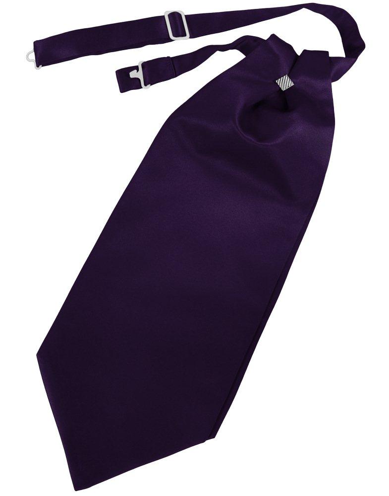 Amethyst Solid Satin Cravat