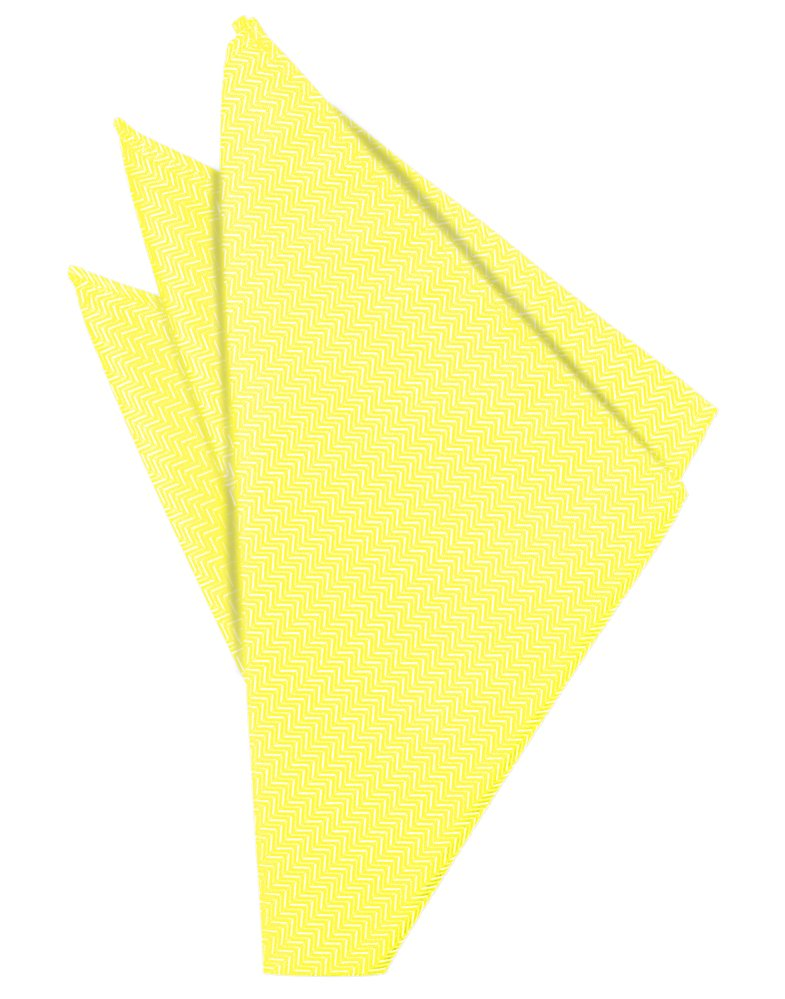 Sunbeam Herringbone Pocket Square
