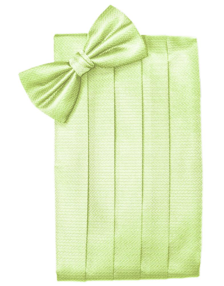 Kiwi Herringbone Cummerbund