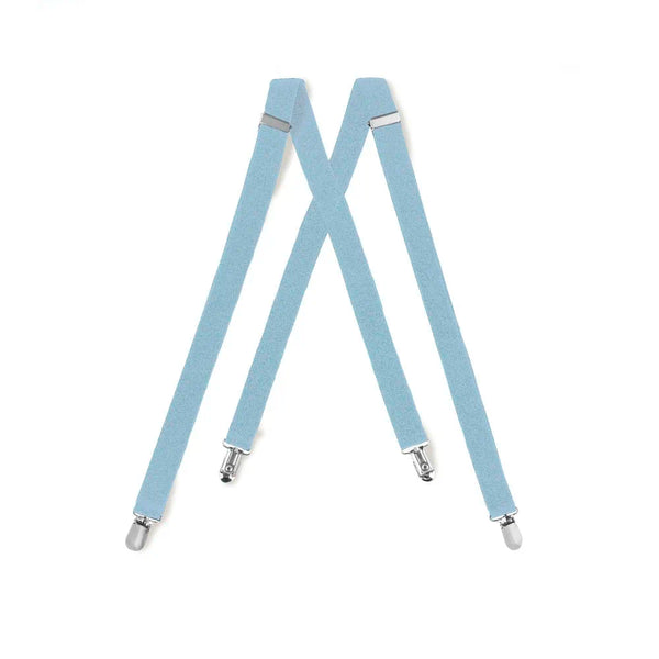 Light Blue Suspenders