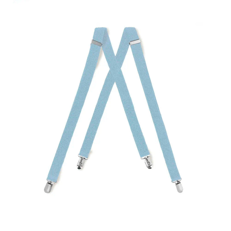 Light Blue Suspenders