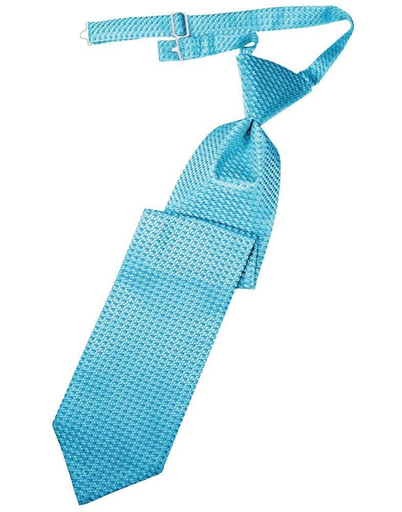 Turquoise Venetian Long Tie