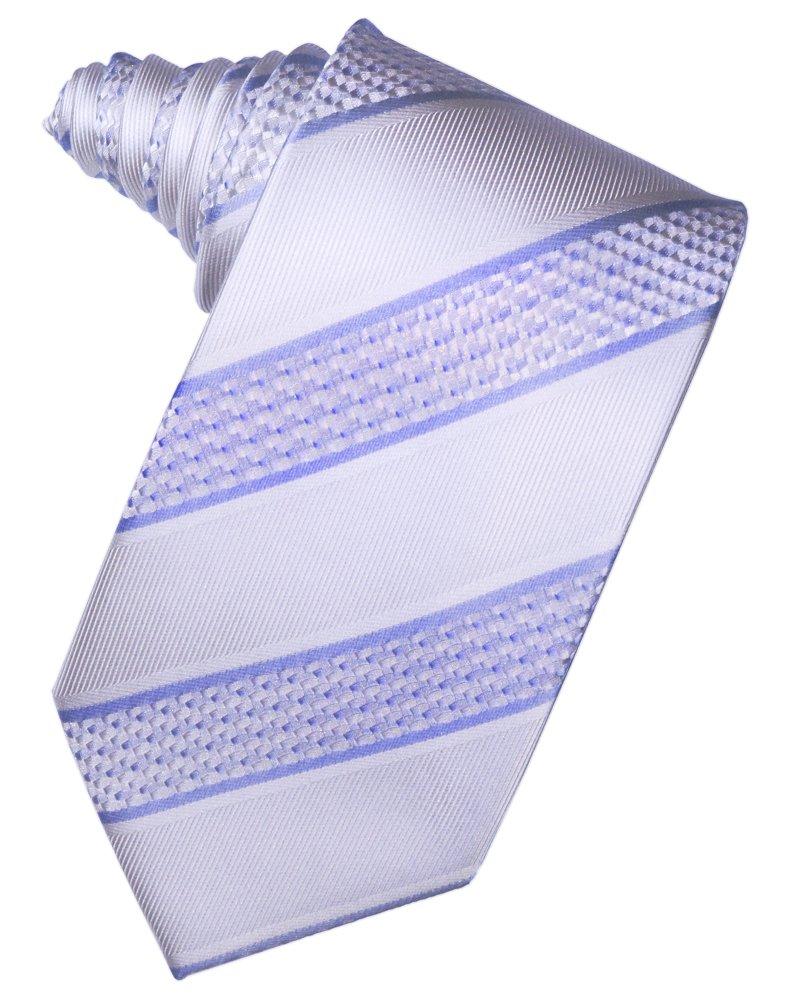 Periwinkle Venetian Stripe Suit Tie