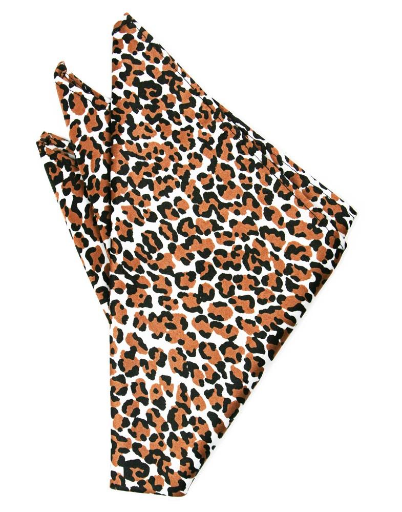 Leopard Print Pocket Square