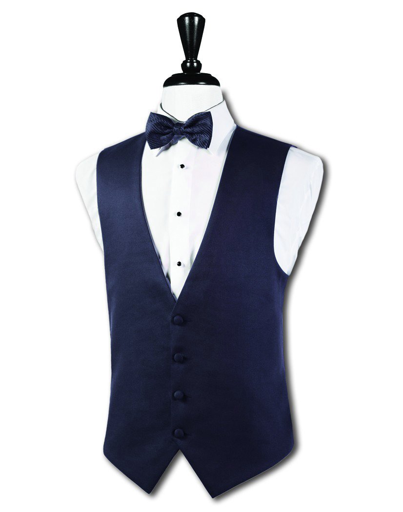 Navy Suit Vest