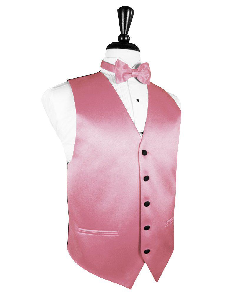Rose Petal Vitro Satin Vest