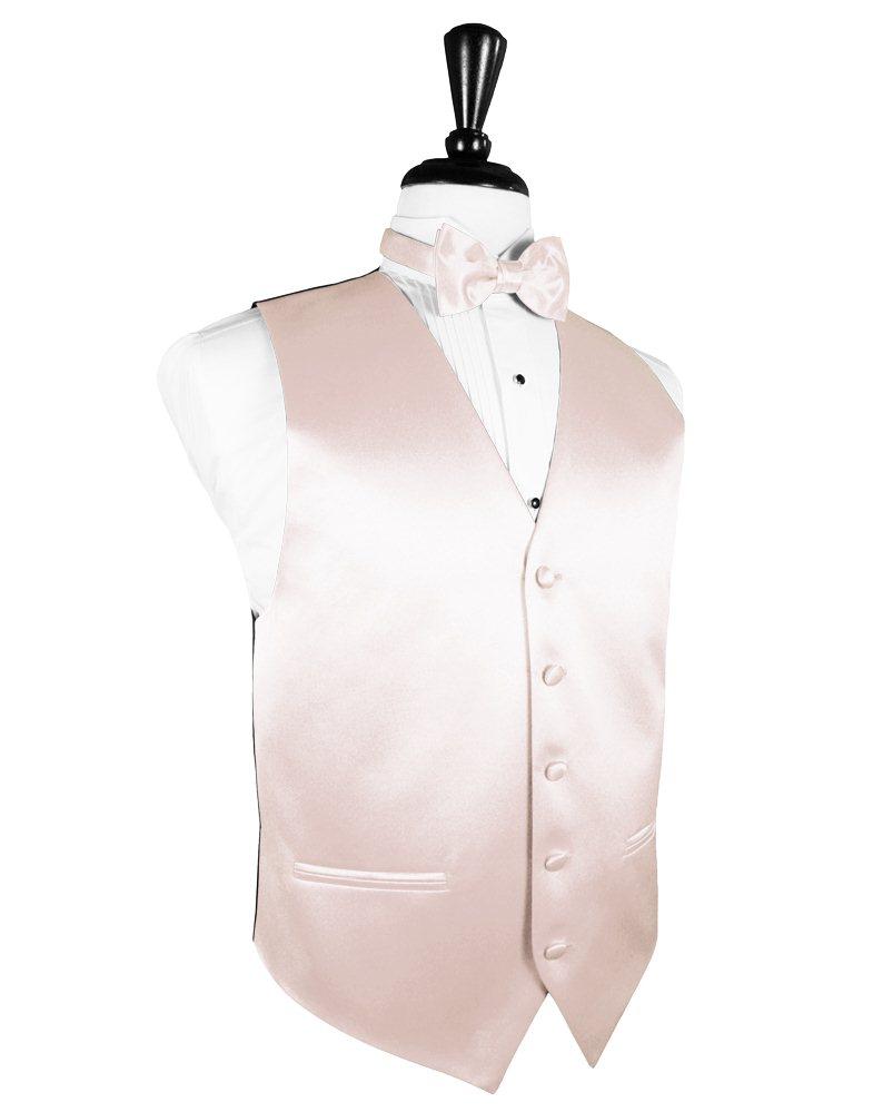 Blush Solid Satin Vest