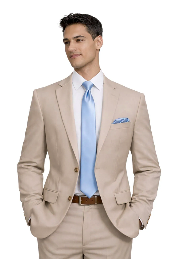 Tan Suit
