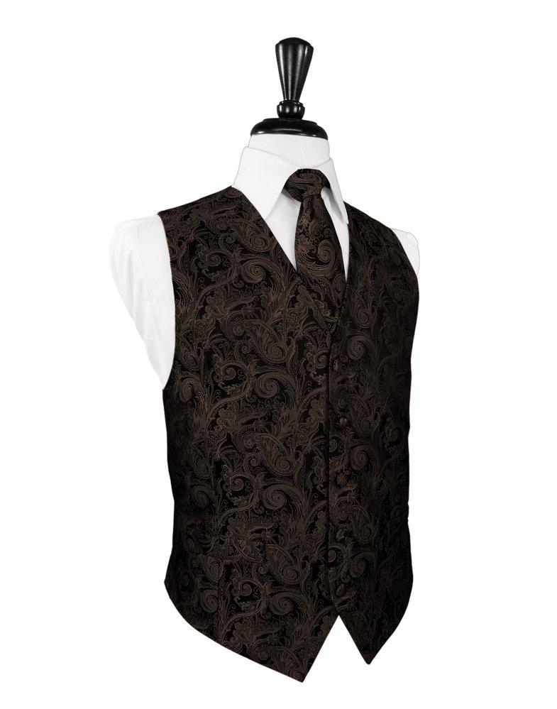 Chocolate Tapestry Vest