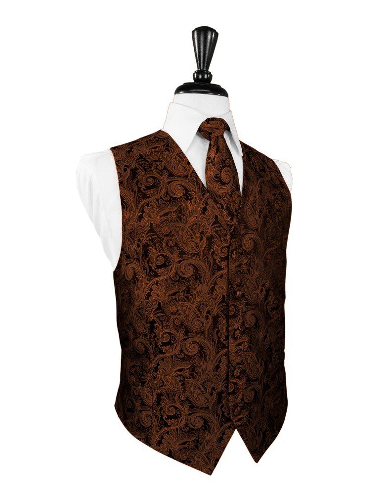 Cognac Tapestry Vest