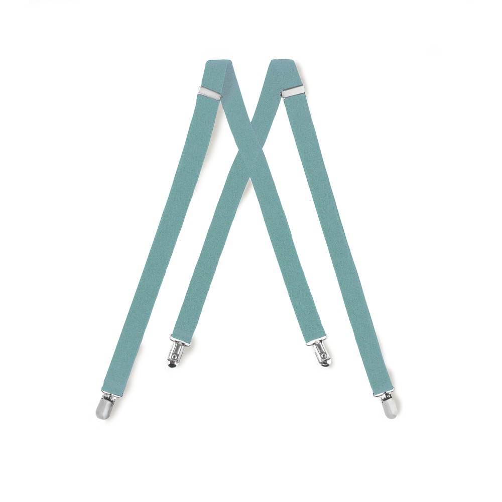 Tiffany Blue Suspenders