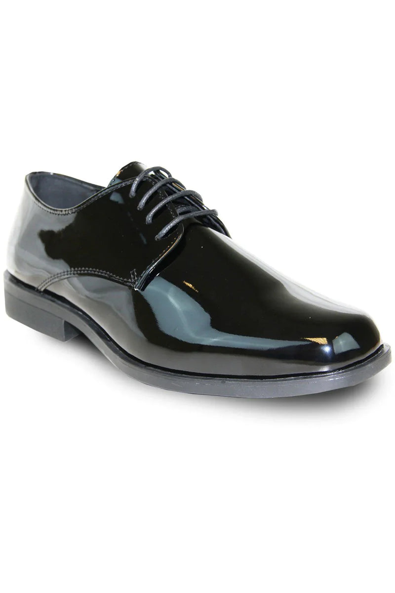 Black Gloss Tuxedo Shoes